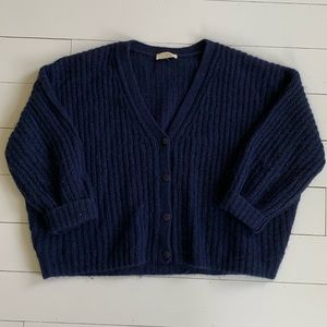 Sezane Achille Sweater Navy
